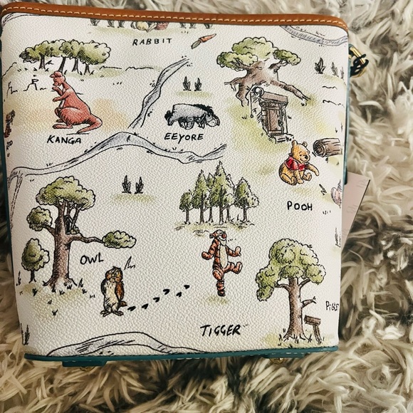 Disney Parks Dooney & Bourke Winnie The Pooh and Friends Crossbody Bag (B) - NEW - Picture 2 of 4
